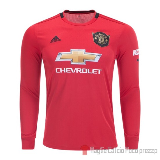 Maglia Manchester United Home Manica Lunga 2019/2020 - Clicca l'immagine per chiudere